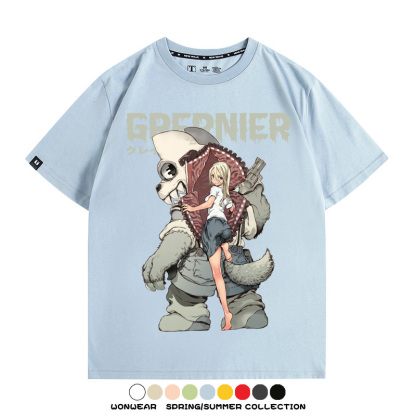 格萊普尼爾動漫周邊短袖T恤