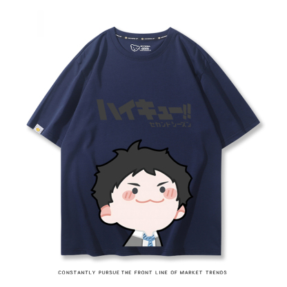 排球少年Q版 2024親子情侶男女同款 T恤