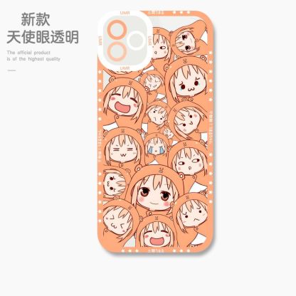 蘋果 系列乾物妹小埋天使眼透明防摔軟殼