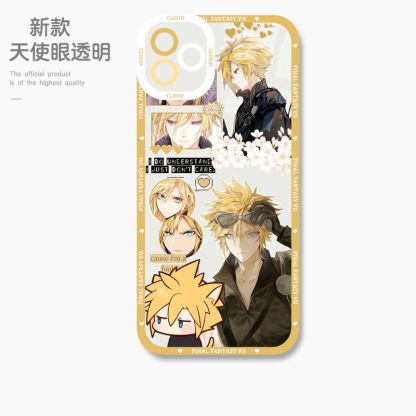 蘋果 系列最終幻想天使眼透明防摔軟殼