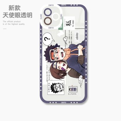 蘋果 系列火影忍者天使眼透明防摔軟殼