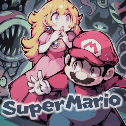 超級瑪利歐遊戲周邊短袖T恤