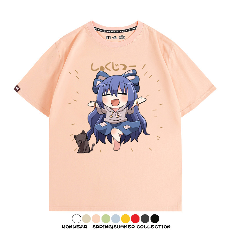東方project憑依華 親子情侶裝寬鬆短袖T