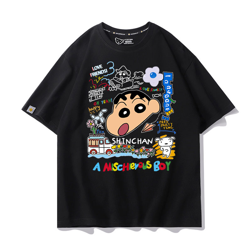蠟筆小新 2024親子情侶男女同款 T恤