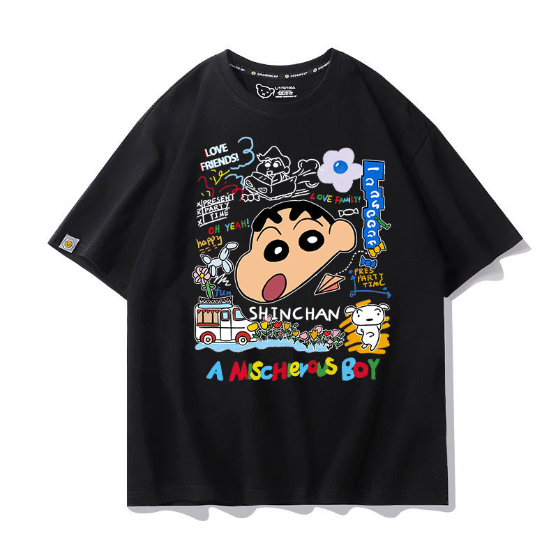 蠟筆小新 2024親子情侶男女同款 T恤