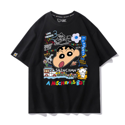 蠟筆小新 2024親子情侶男女同款 T恤