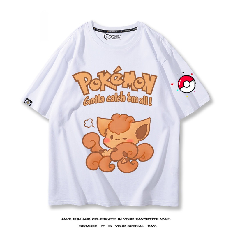 Q版精靈寶可夢 2024親子情侶男女同款 T恤