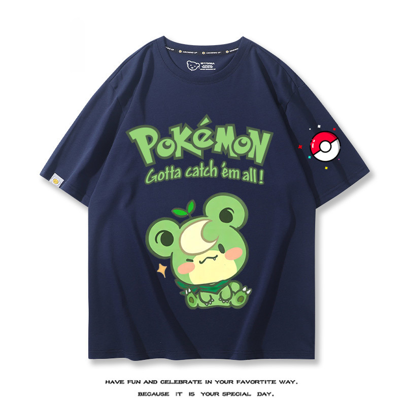 Q版精靈寶可夢 2024親子情侶男女同款 T恤