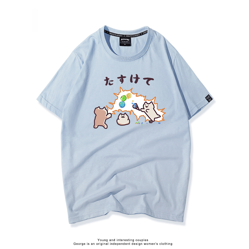 每日一貓 2024親子情侶男女同款 T恤