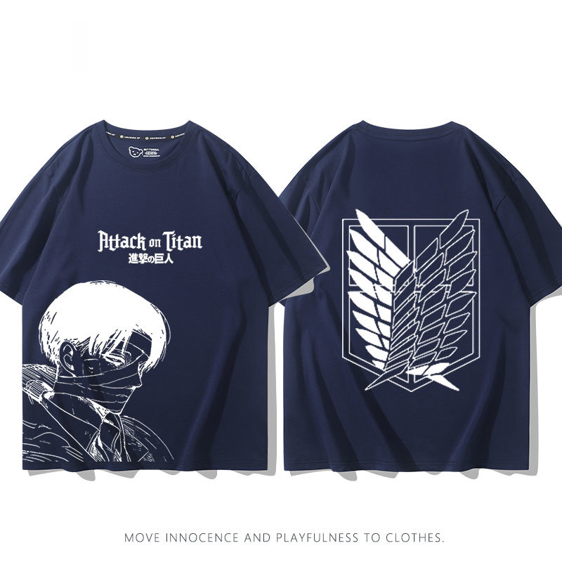 進擊的巨人 2024親子情侶男女同款 T恤