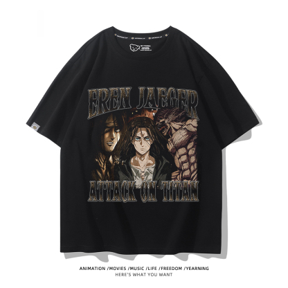 進擊的巨人 2024親子情侶男女同款 T恤