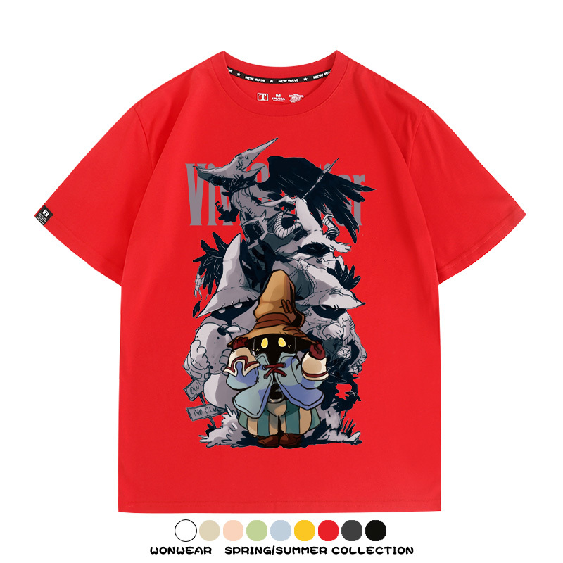 最終幻想9聯名比比奧爾尼迪亞 親子情侶裝寬鬆短袖T