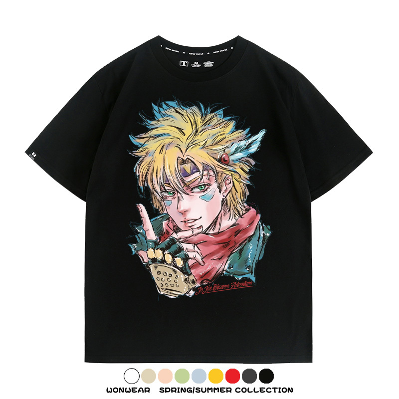 JOJO的奇妙冒險 親子情侶裝寬鬆短袖T