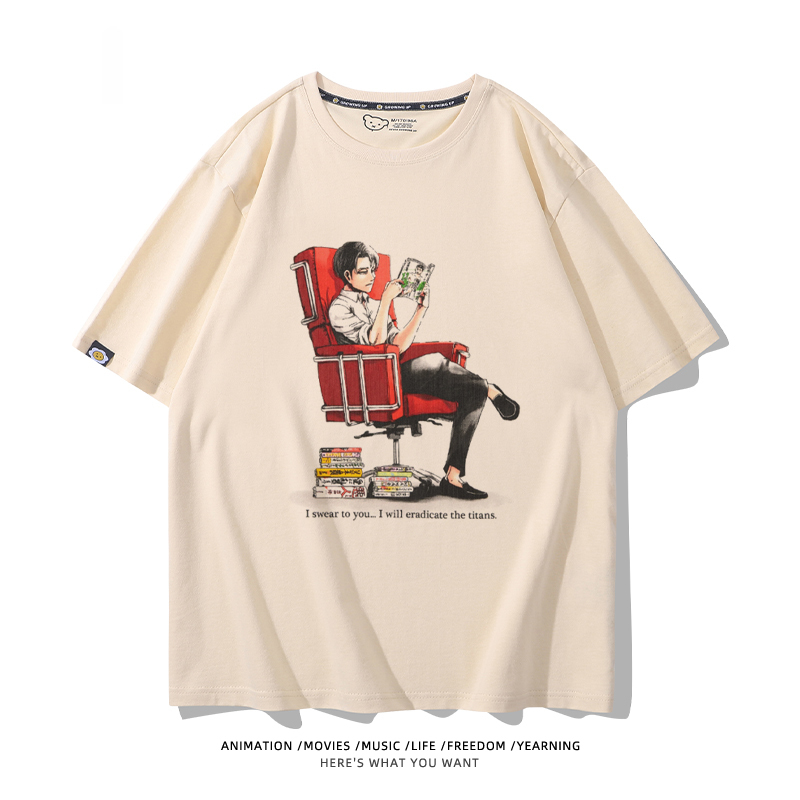 進擊的巨人 2024親子情侶男女同款 T恤