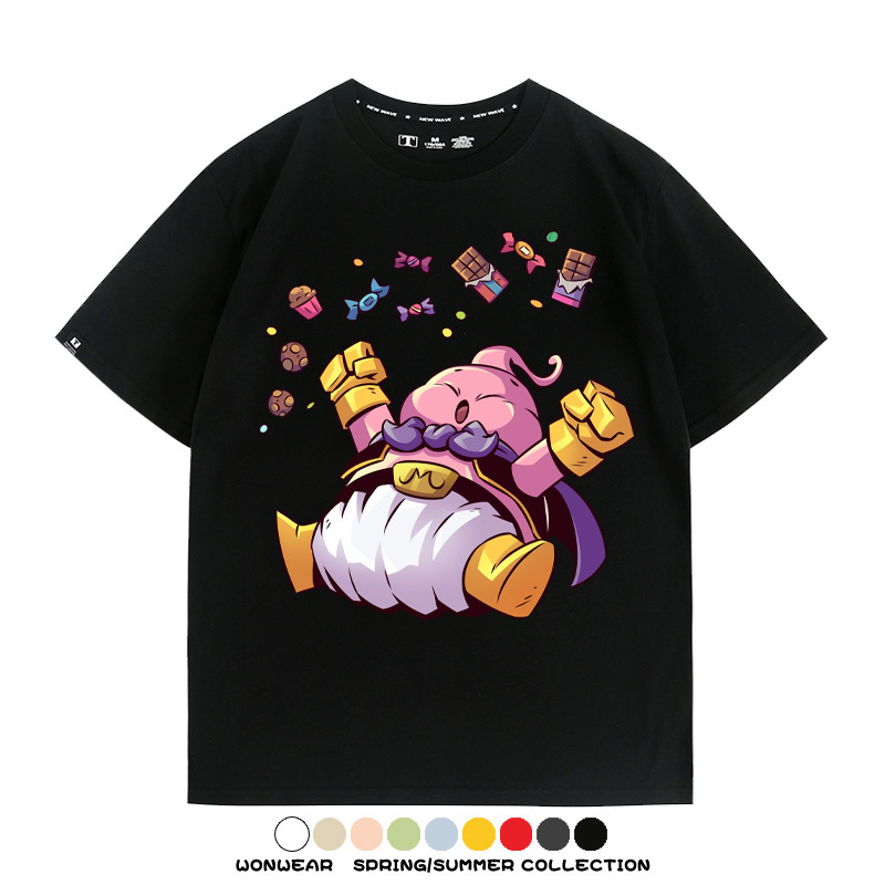 七龍珠魔人布歐 親子情侶裝寬鬆短袖T