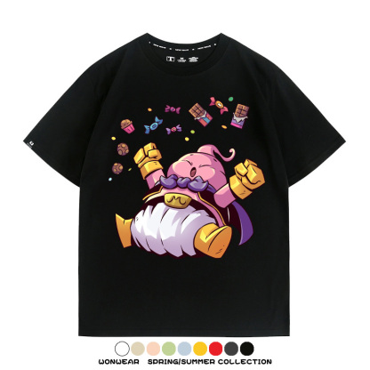 七龍珠魔人布歐 親子情侶裝寬鬆短袖T