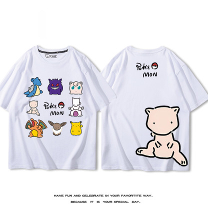 精靈寶可夢 2024親子情侶男女同款 T恤