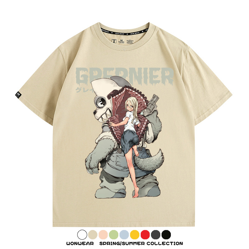 格萊普尼爾動漫周邊短袖T恤