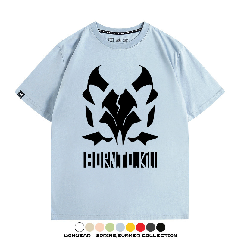 蔚藍檔案鬼方佳代子遊戲周邊短袖T恤