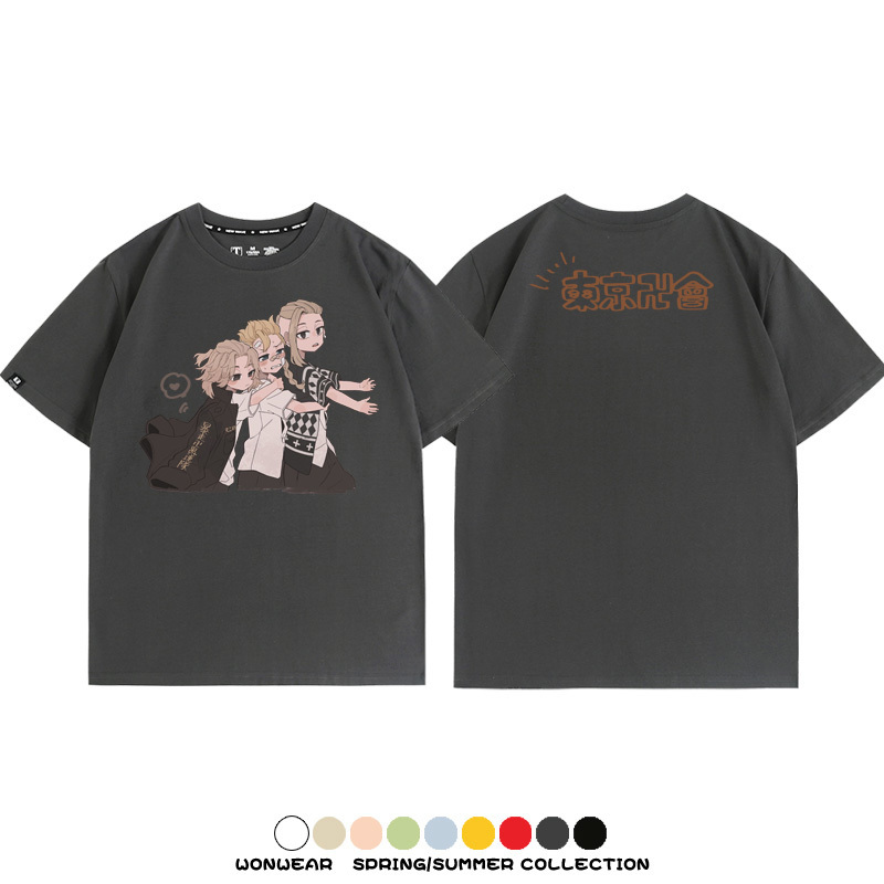 東京卍復仇者聯名 親子情侶裝寬鬆短袖T