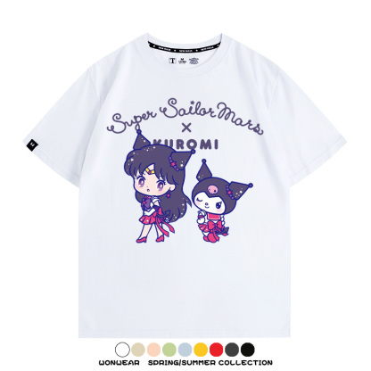 美少女戰士聯名三麗鷗周邊短袖T恤