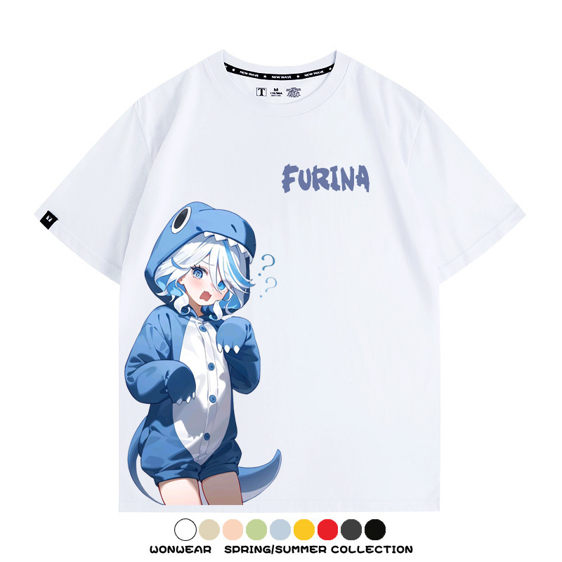 原神芙寧娜 親子情侶裝寬鬆短袖T