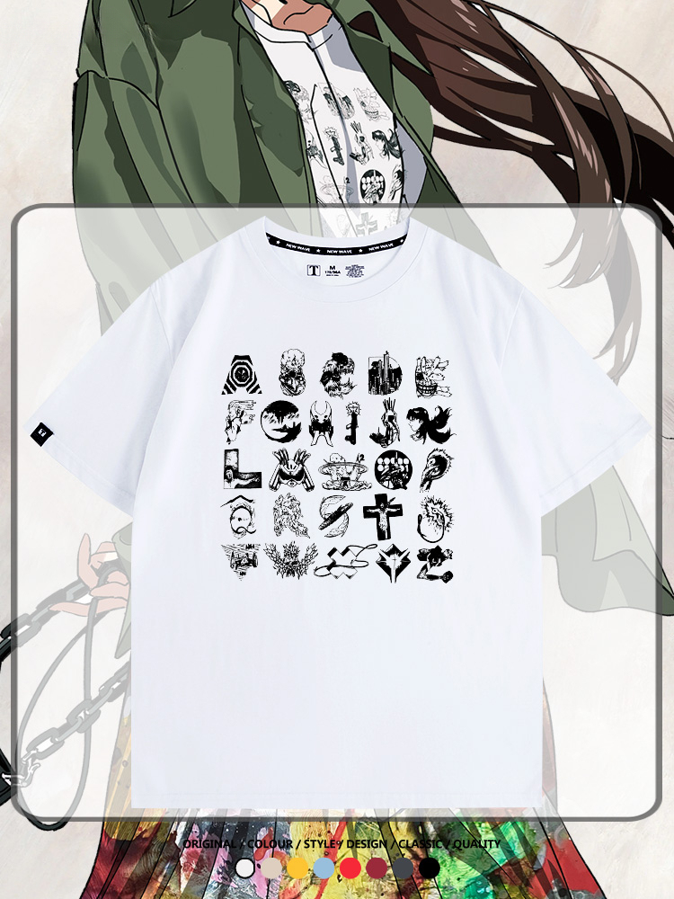 米山舞EVA聯名真希波同款短袖動漫二次元青少年男百搭夏季純棉T恤