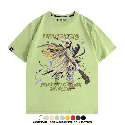 最終幻想9聯名寶可夢謎擬丘 親子情侶裝寬鬆短袖T