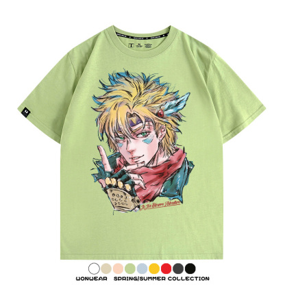 JOJO的奇妙冒險 親子情侶裝寬鬆短袖T