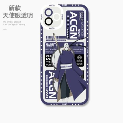 蘋果 系列火影忍者天使眼透明防摔軟殼