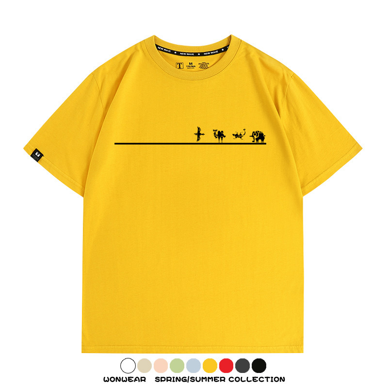 薩爾達傳說王國之淚經典紅心像素任天堂周邊短袖夏季男士純棉T恤