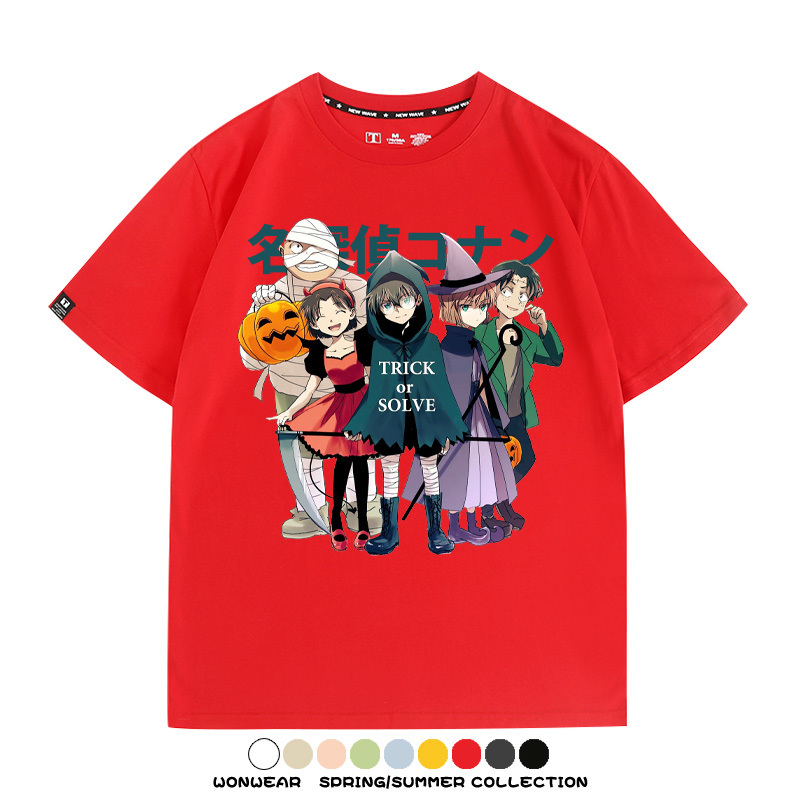 名偵探柯南動漫周邊短袖T恤