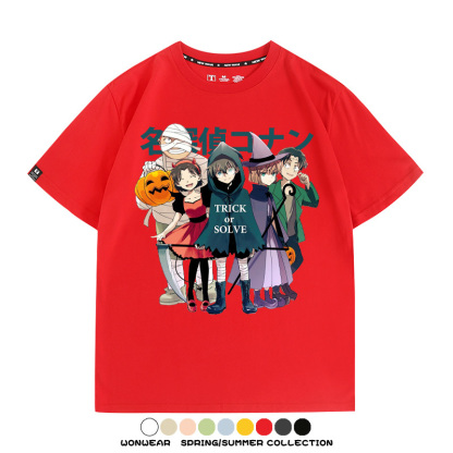 名偵探柯南動漫周邊短袖T恤