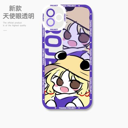 蘋果 系列Q版東方Project 天使眼透明防摔軟殼