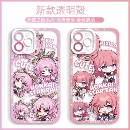 蘋果 系列崩壞星穹鐵道 天使眼透明防摔軟殼