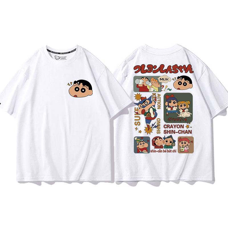 蠟筆小新 2024親子情侶男女同款 T恤