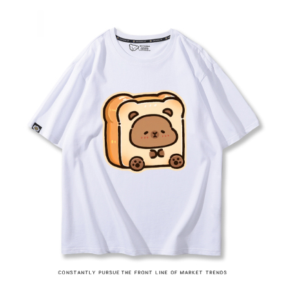 卡皮巴拉 2024親子情侶男女同款 T恤