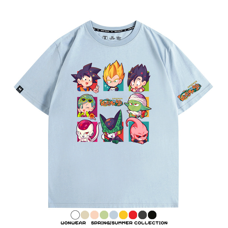 七龍珠Q版 親子情侶裝寬鬆短袖T