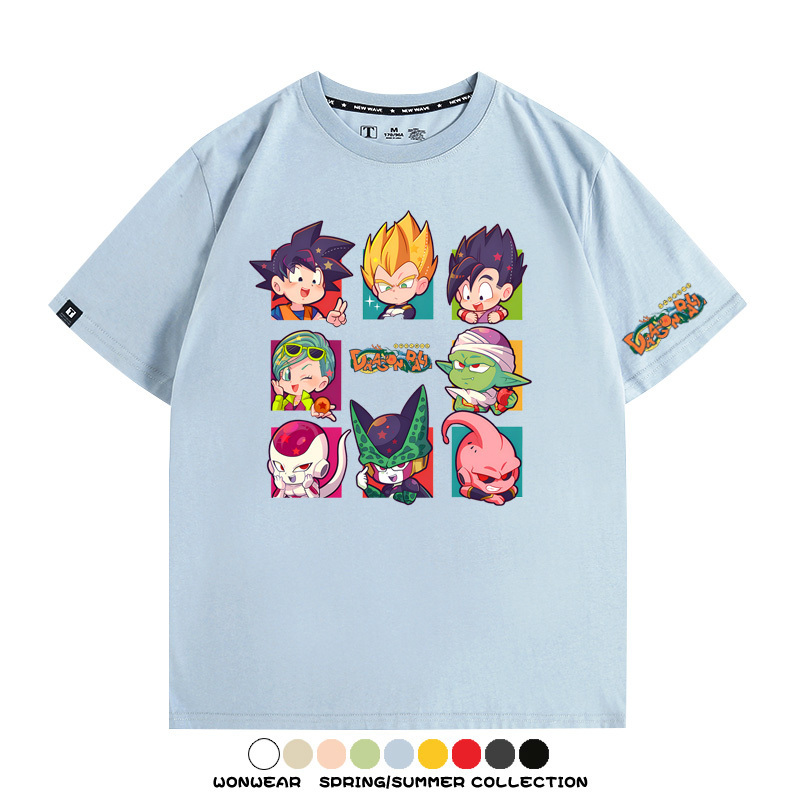 七龍珠Q版 親子情侶裝寬鬆短袖T
