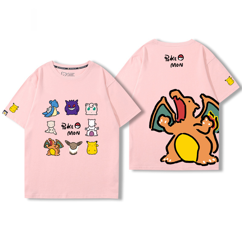 精靈寶可夢 2024親子情侶男女同款 T恤