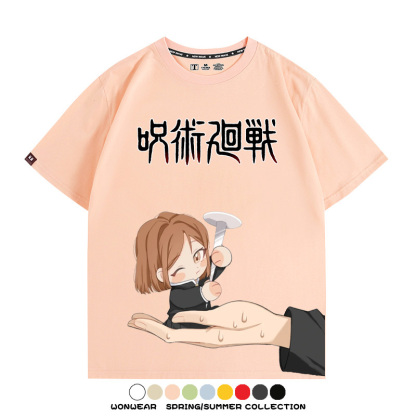 咒術迴戰Q版聯 親子情侶裝寬鬆短袖T