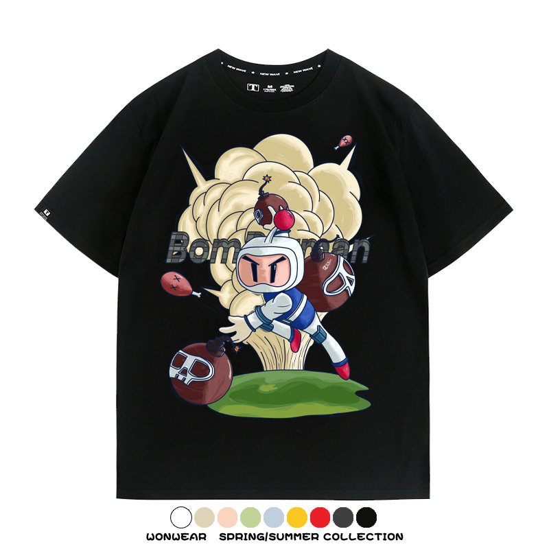 轟炸超人遊戲周邊短袖T恤
