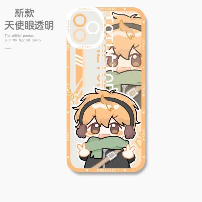 蘋果 系列排球少年 天使眼透明防摔軟殼