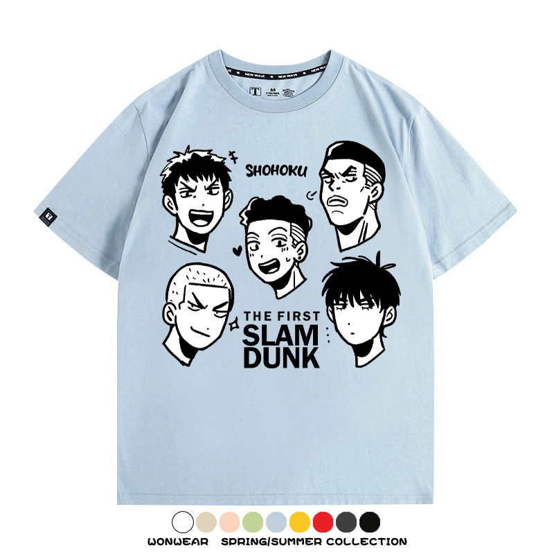 灌籃高手動漫周邊短袖T恤
