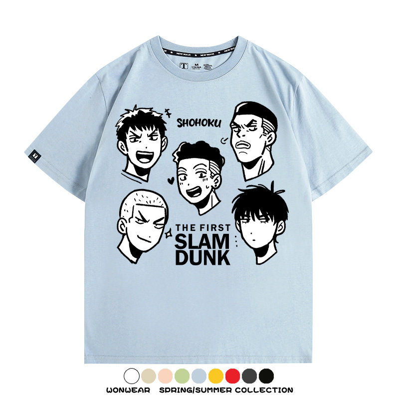 灌籃高手動漫周邊短袖T恤