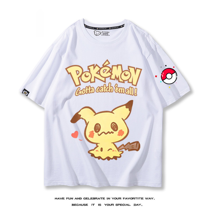 Q版精靈寶可夢 2024親子情侶男女同款 T恤
