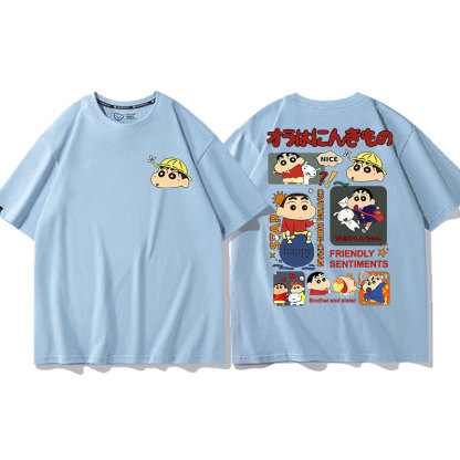 蠟筆小新 2024親子情侶男女同款 T恤