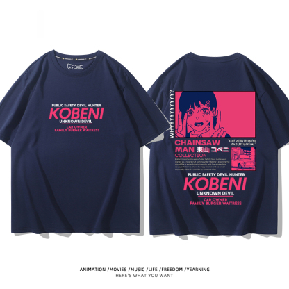 鏈鋸人 2024親子情侶男女同款 T恤