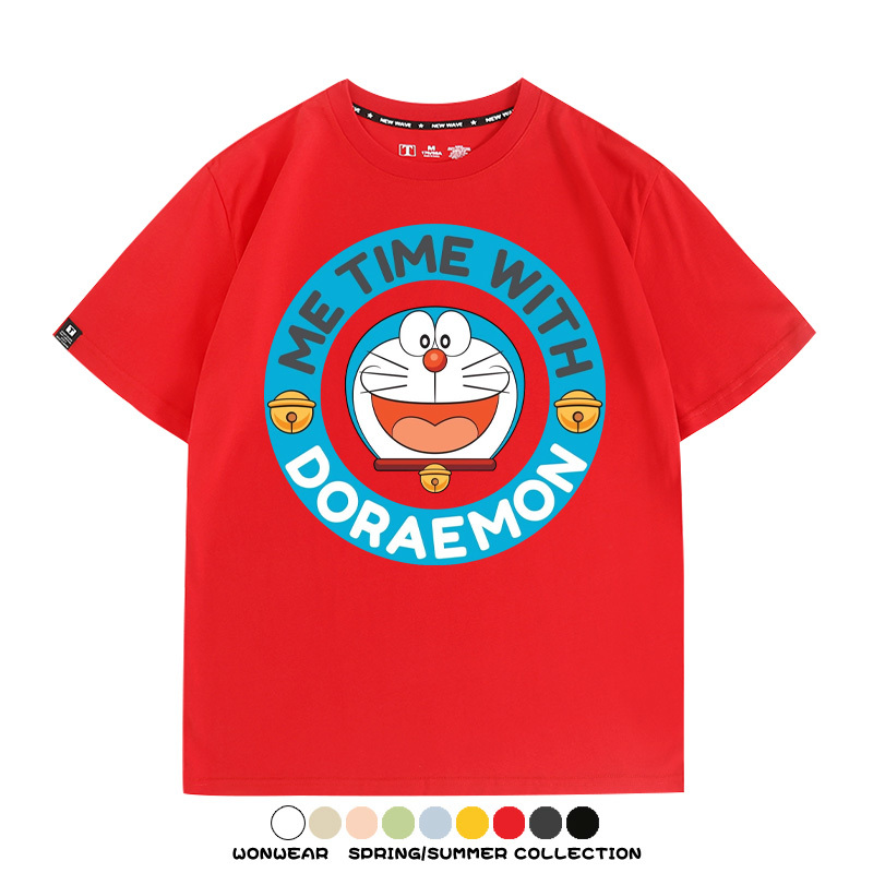 哆啦A夢動漫周邊短袖T恤