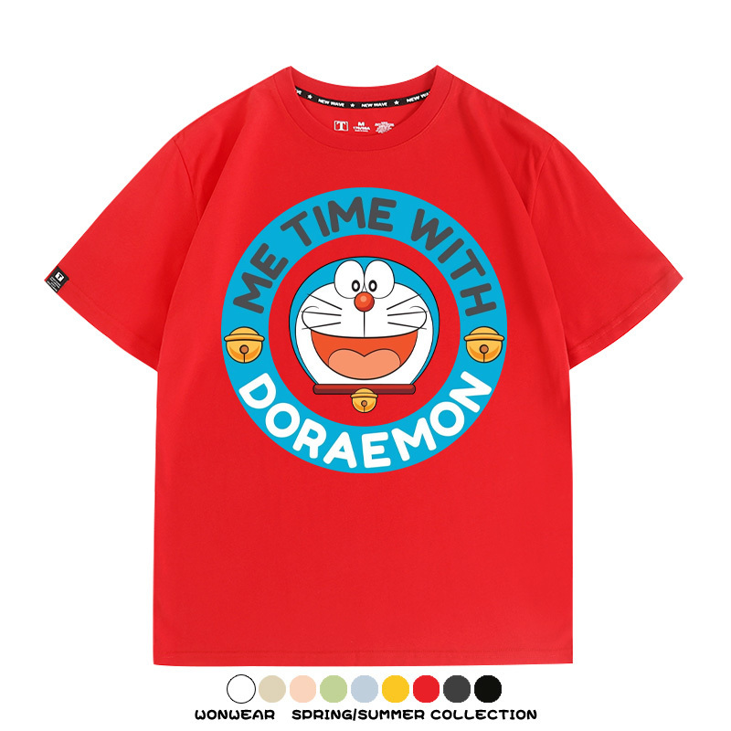 哆啦A夢動漫周邊短袖T恤